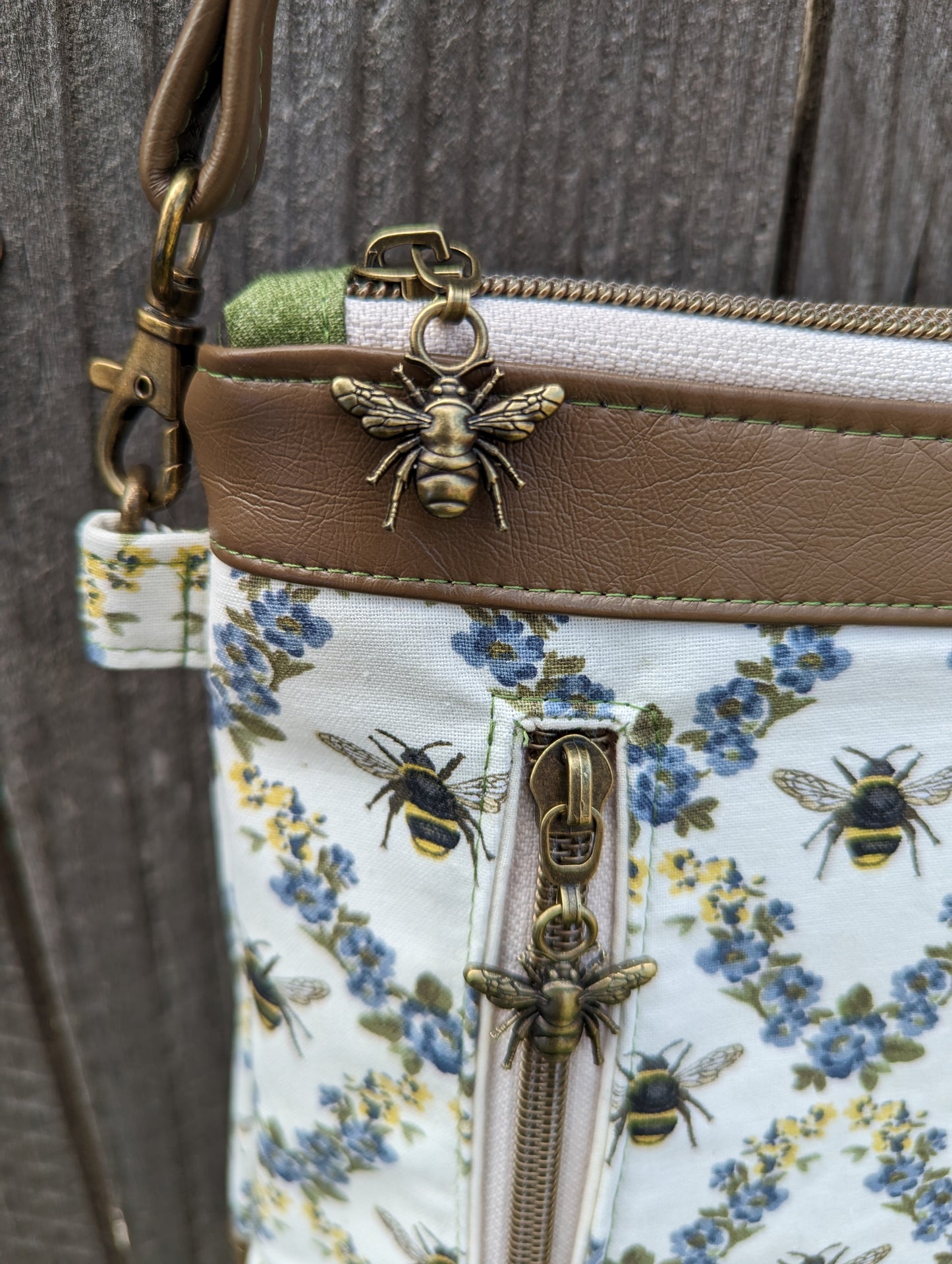 Medium Crossbody Sling--BEE